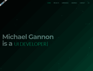 michael-gannon.com screenshot