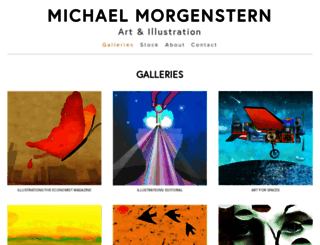 michael-morgenstern.squarespace.com screenshot