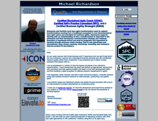 michael-richardson.com screenshot