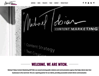 michael-tobias.com screenshot