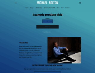 michaelbolton.com screenshot