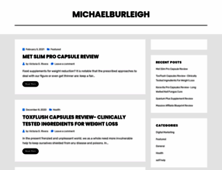michaelburleigh.com screenshot