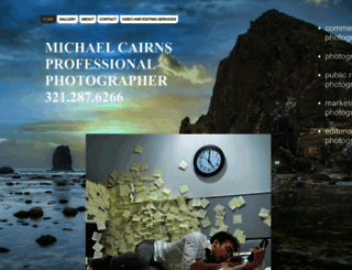 michaelcairns.com screenshot