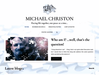 michaelchriston.com screenshot