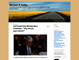 michaelekelley.com screenshot