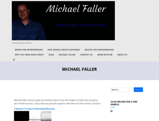 michaelfaller.com screenshot