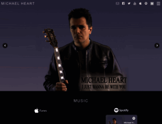 michaelheart.com screenshot