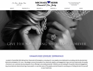michaelherrdiamonds.com screenshot