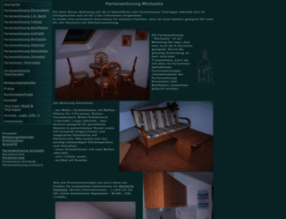 michaelis.ferienhaus-ohrdruf.de screenshot