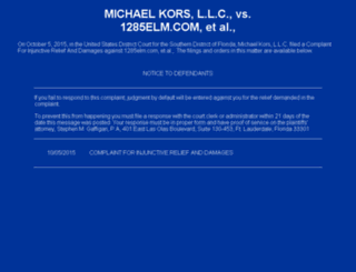 michaelkors-placing.com screenshot