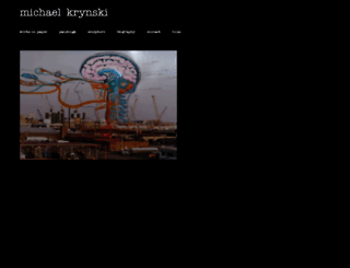 michaelkrynski.com screenshot