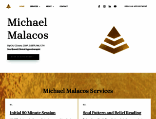 michaelmalacos.com screenshot