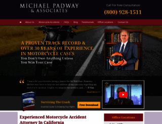michaelpadway.com screenshot