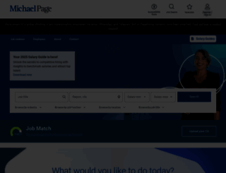 michaelpage.co.uk screenshot