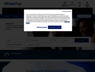 michaelpage.com.br screenshot