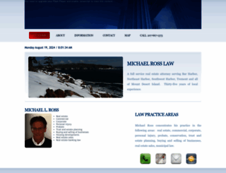 michaelrosslaw.com screenshot