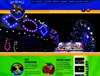 michaelsamusementsinc.com screenshot