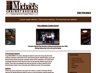 michaelscabinetdesigns.com screenshot