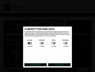 michaelsjagt.dk screenshot