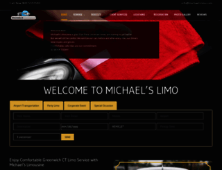 michaelslimo.com screenshot
