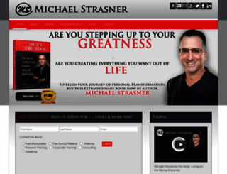 michaelstrasner.com screenshot