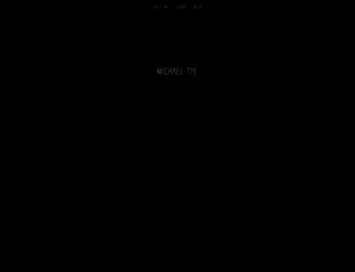 michaeltye.us screenshot