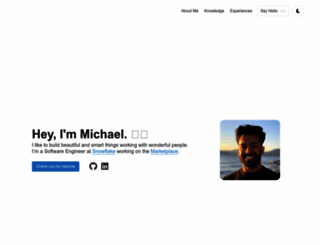 michaelv.ca screenshot