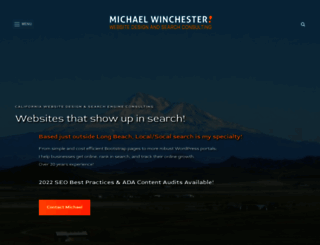 michaelwinchester.com screenshot