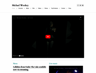 michaelwookey.com screenshot