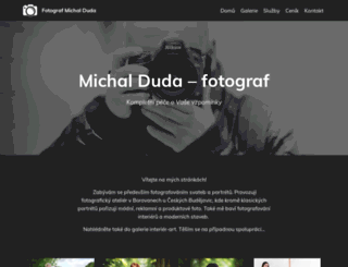 michalduda.cz screenshot