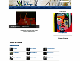 michel-ange.net screenshot