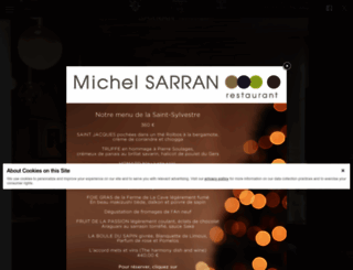 michel-sarran.com screenshot