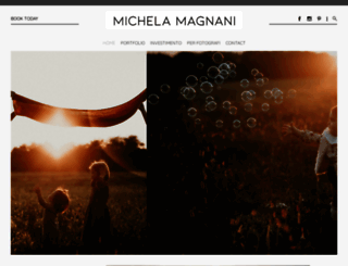michelamagnaniphotography.it screenshot