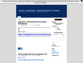 michelgenovese.unblog.fr screenshot
