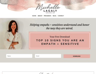 michellelagaly.com screenshot