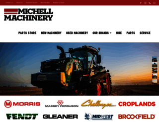 michellmachinery.com.au screenshot
