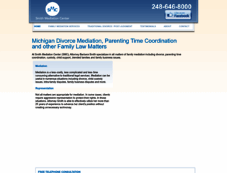 michigan-divorce-mediation.com screenshot