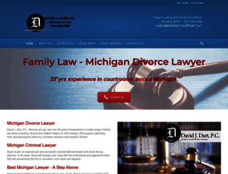 michigan-divorcelawyer.com screenshot