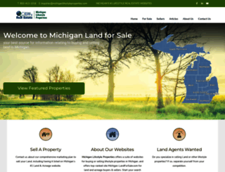 michigan-landforsale.com screenshot