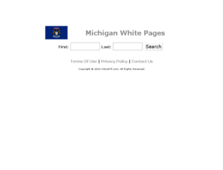 michigan-white-pages.virtualyp.com screenshot