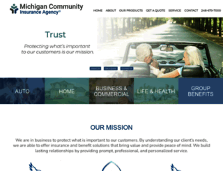 michigancommunity.com screenshot