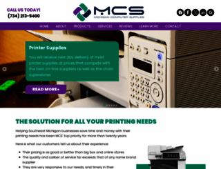 michigancomputersupplies.com screenshot