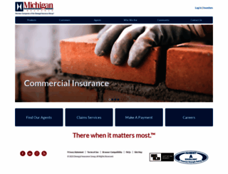 michiganinsurance.com screenshot