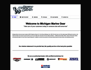 michiganmarinegear.com screenshot