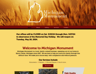 michiganmonument.net screenshot