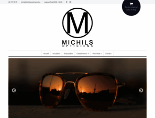 michilsopticiens.be screenshot