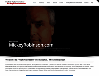 mickeyrobinson.com screenshot