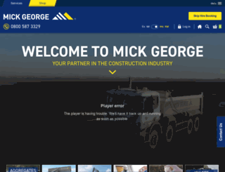 mickgeorge.com screenshot