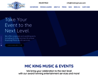 mickingmusic.com screenshot