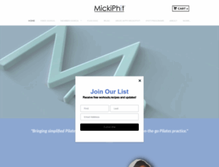 mickiphit.com screenshot